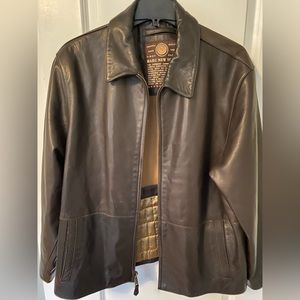 Men’s leather jacket